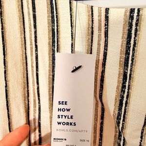 Apt. 9 Elegant Striped Dress